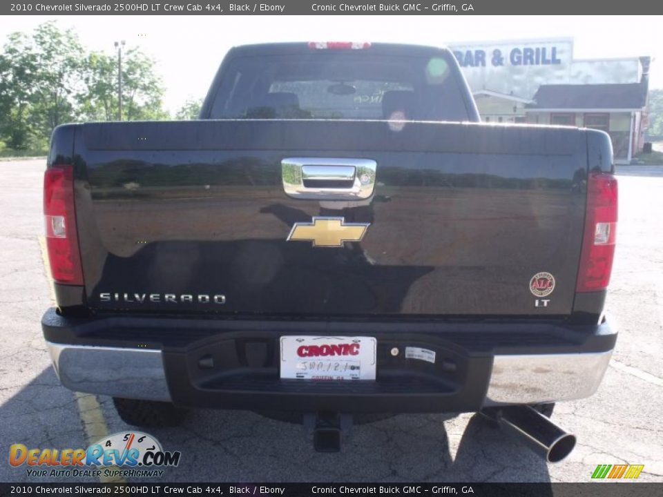 2010 Chevrolet Silverado 2500HD LT Crew Cab 4x4 Black / Ebony Photo #4