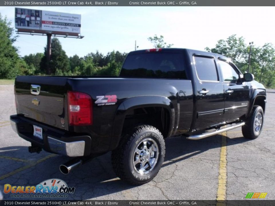 2010 Chevrolet Silverado 2500HD LT Crew Cab 4x4 Black / Ebony Photo #5