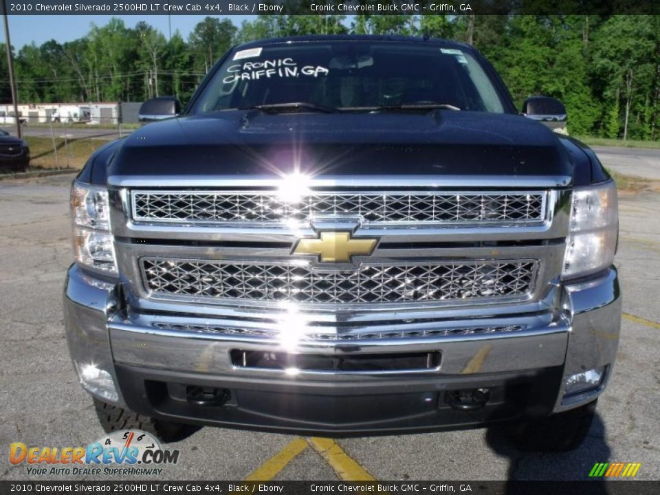 2010 Chevrolet Silverado 2500HD LT Crew Cab 4x4 Black / Ebony Photo #8