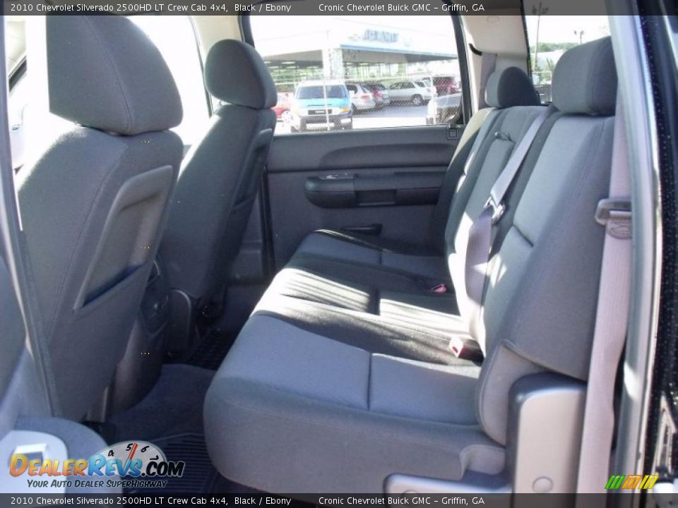 2010 Chevrolet Silverado 2500HD LT Crew Cab 4x4 Black / Ebony Photo #10
