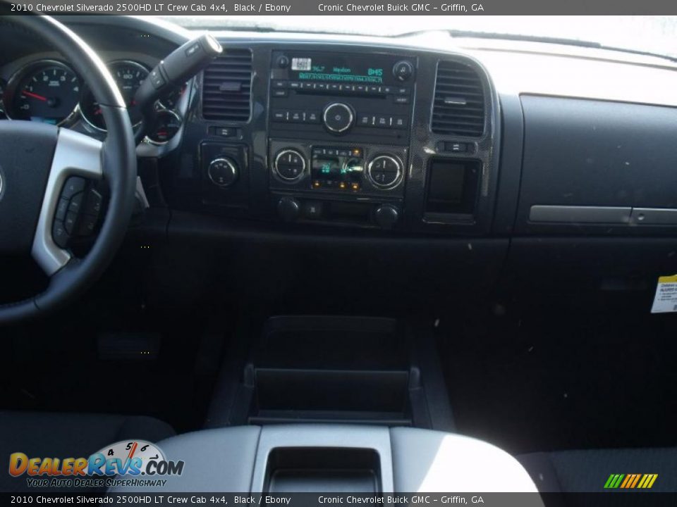 2010 Chevrolet Silverado 2500HD LT Crew Cab 4x4 Black / Ebony Photo #14