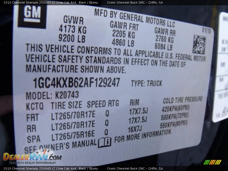 2010 Chevrolet Silverado 2500HD LT Crew Cab 4x4 Black / Ebony Photo #21
