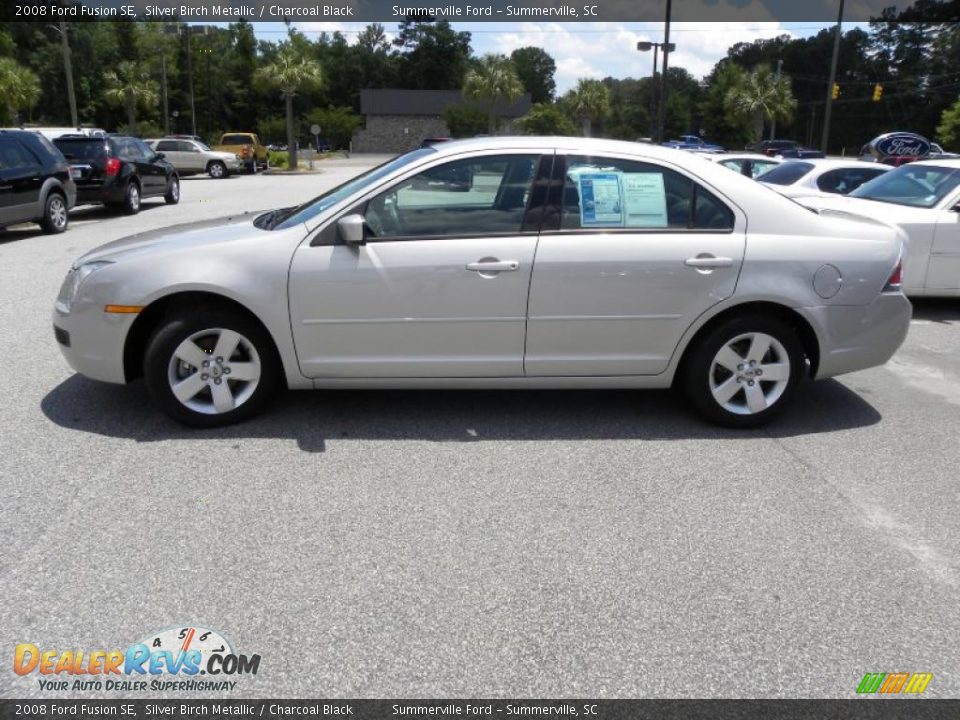 2008 Ford Fusion SE Silver Birch Metallic / Charcoal Black Photo #2