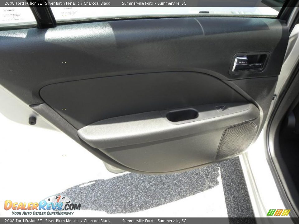 2008 Ford Fusion SE Silver Birch Metallic / Charcoal Black Photo #7