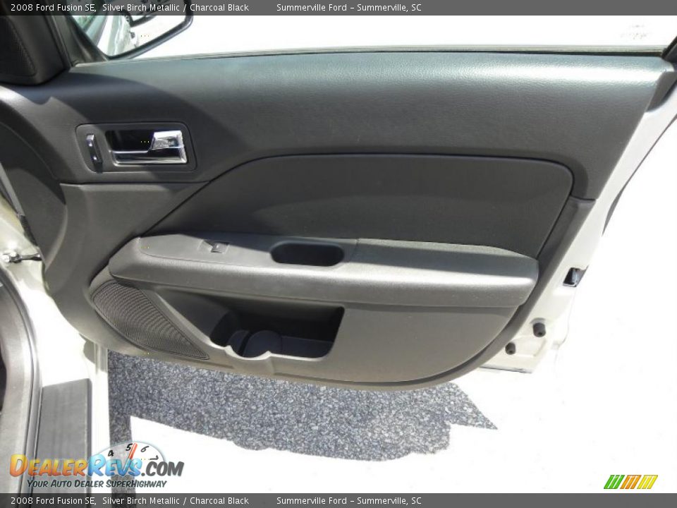 2008 Ford Fusion SE Silver Birch Metallic / Charcoal Black Photo #9