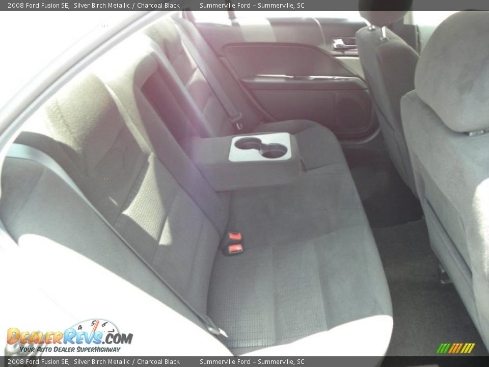 2008 Ford Fusion SE Silver Birch Metallic / Charcoal Black Photo #10