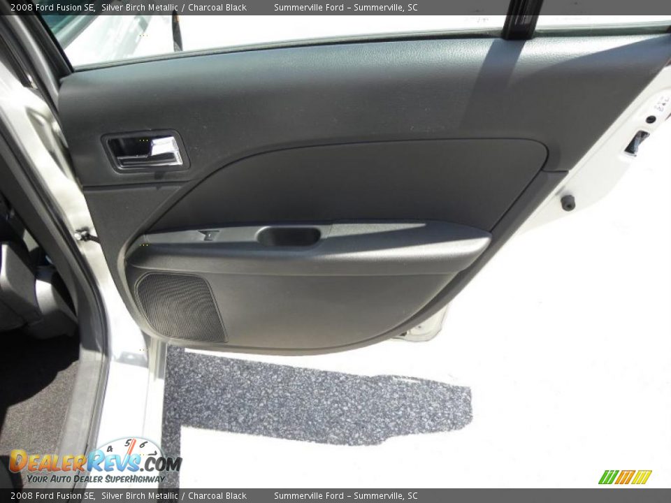 2008 Ford Fusion SE Silver Birch Metallic / Charcoal Black Photo #11