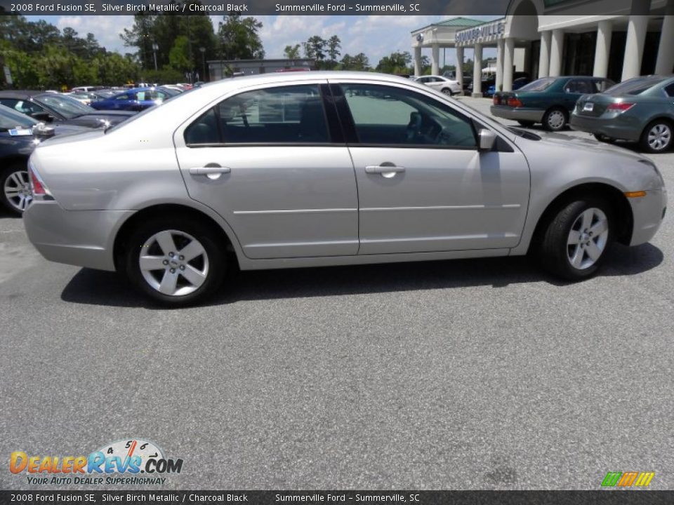 2008 Ford Fusion SE Silver Birch Metallic / Charcoal Black Photo #12