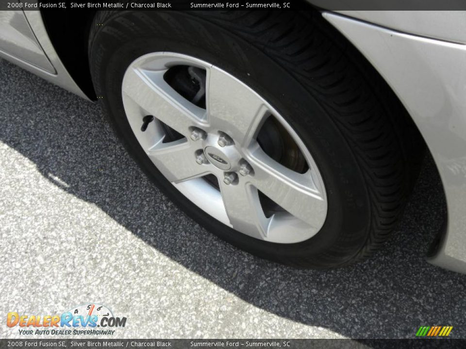 2008 Ford Fusion SE Silver Birch Metallic / Charcoal Black Photo #16