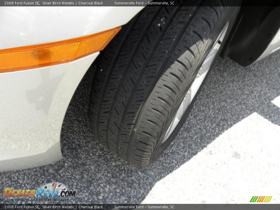 2008 Ford Fusion SE Silver Birch Metallic / Charcoal Black Photo #17