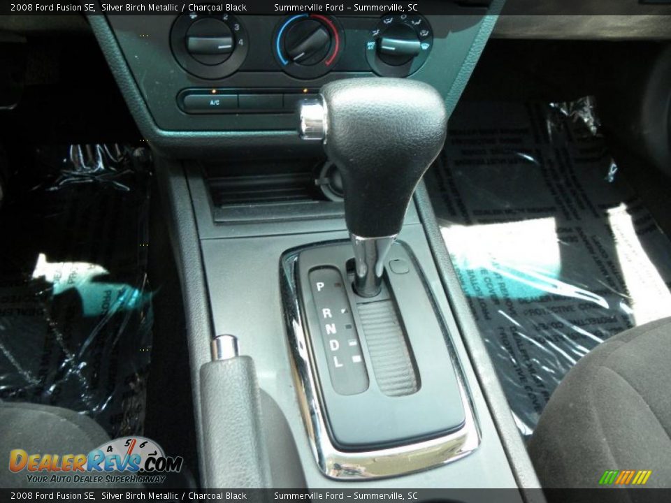 2008 Ford Fusion SE Silver Birch Metallic / Charcoal Black Photo #19