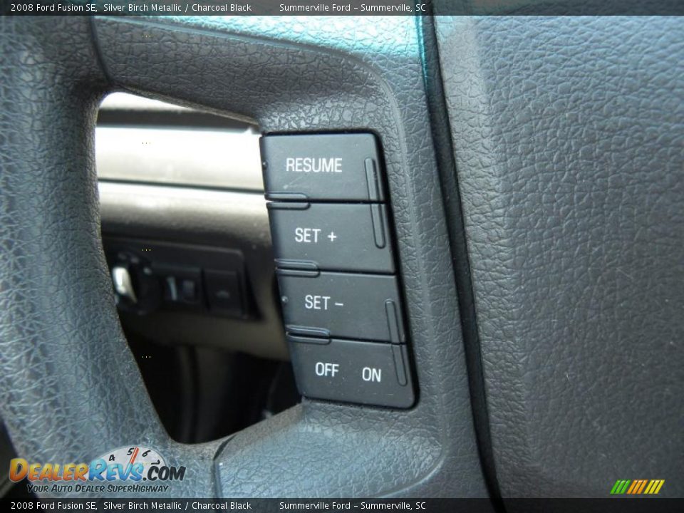 2008 Ford Fusion SE Silver Birch Metallic / Charcoal Black Photo #21