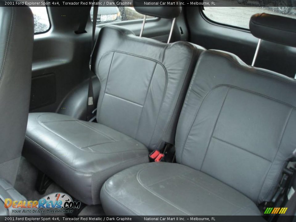 2001 Ford Explorer Sport 4x4 Toreador Red Metallic / Dark Graphite Photo #8