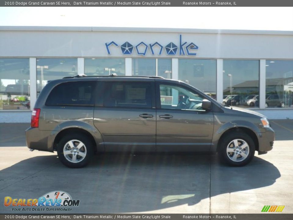 2010 Dodge Grand Caravan SE Hero Dark Titanium Metallic / Medium Slate Gray/Light Shale Photo #1