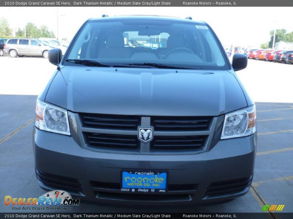 2010 Dodge Grand Caravan SE Hero Dark Titanium Metallic / Medium Slate Gray/Light Shale Photo #2