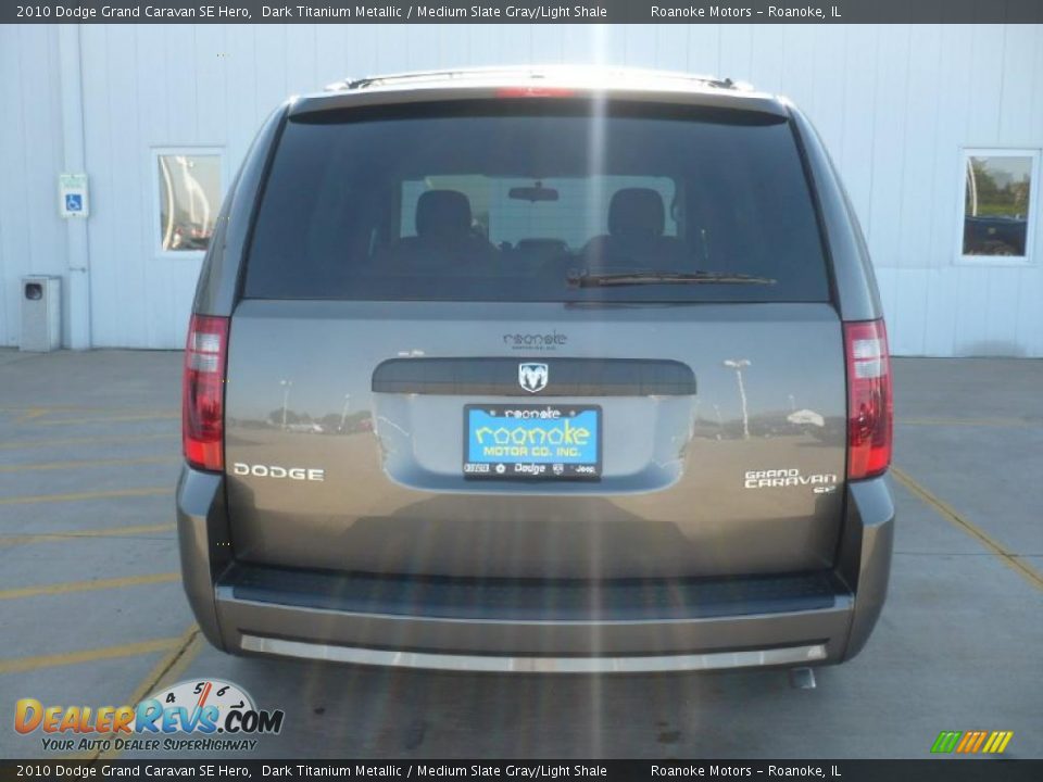 2010 Dodge Grand Caravan SE Hero Dark Titanium Metallic / Medium Slate Gray/Light Shale Photo #3