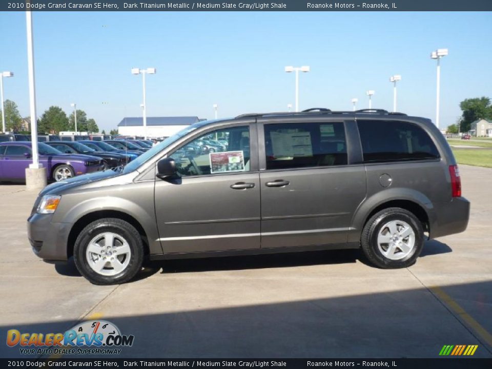 2010 Dodge Grand Caravan SE Hero Dark Titanium Metallic / Medium Slate Gray/Light Shale Photo #5