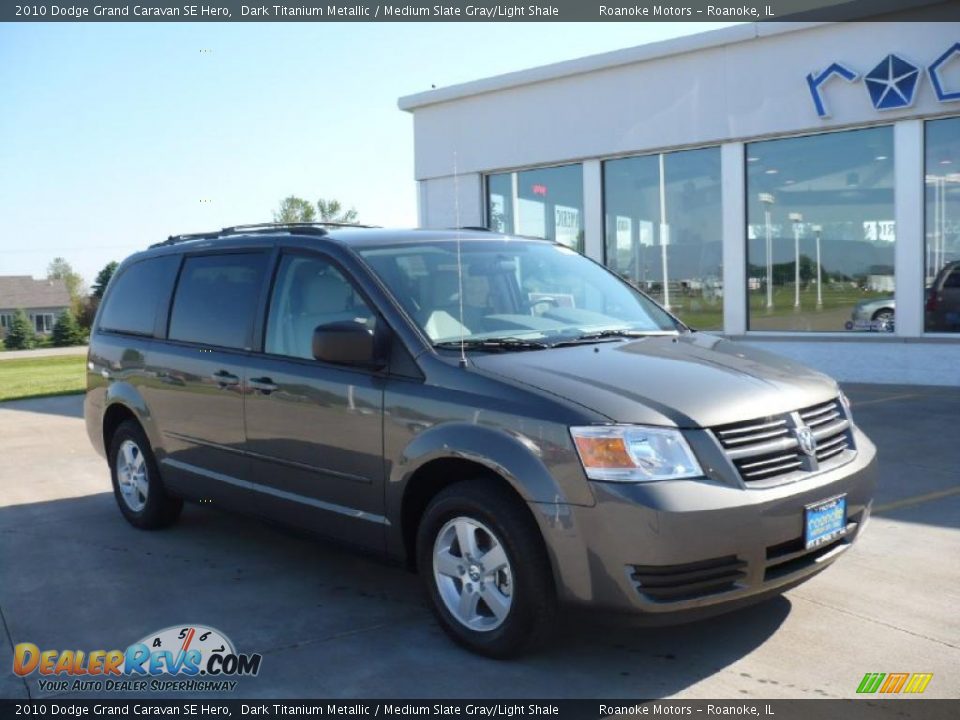 2010 Dodge Grand Caravan SE Hero Dark Titanium Metallic / Medium Slate Gray/Light Shale Photo #23