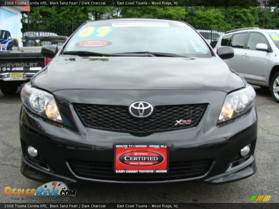 2009 toyota corolla xrs black #1