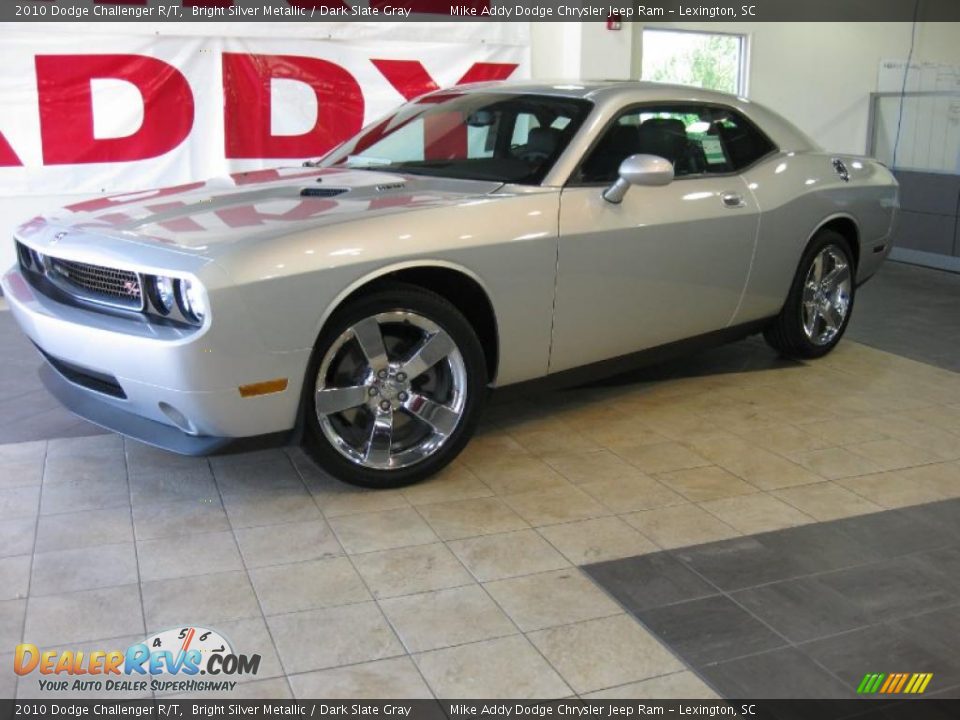 2010 Dodge Challenger R/T Bright Silver Metallic / Dark Slate Gray Photo #2