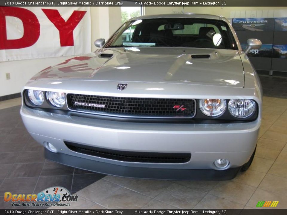 2010 Dodge Challenger R/T Bright Silver Metallic / Dark Slate Gray Photo #4