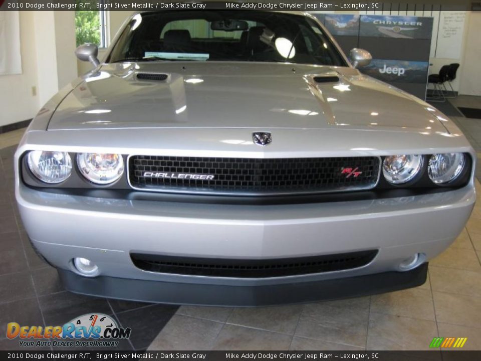 2010 Dodge Challenger R/T Bright Silver Metallic / Dark Slate Gray Photo #5
