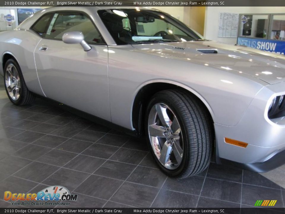 2010 Dodge Challenger R/T Bright Silver Metallic / Dark Slate Gray Photo #7