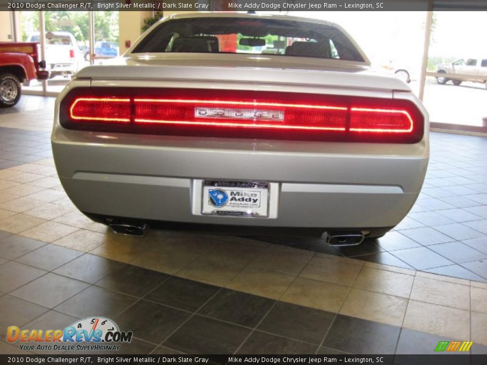 2010 Dodge Challenger R/T Bright Silver Metallic / Dark Slate Gray Photo #11
