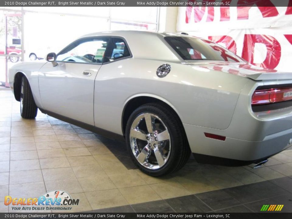 2010 Dodge Challenger R/T Bright Silver Metallic / Dark Slate Gray Photo #13