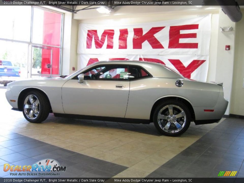 2010 Dodge Challenger R/T Bright Silver Metallic / Dark Slate Gray Photo #14