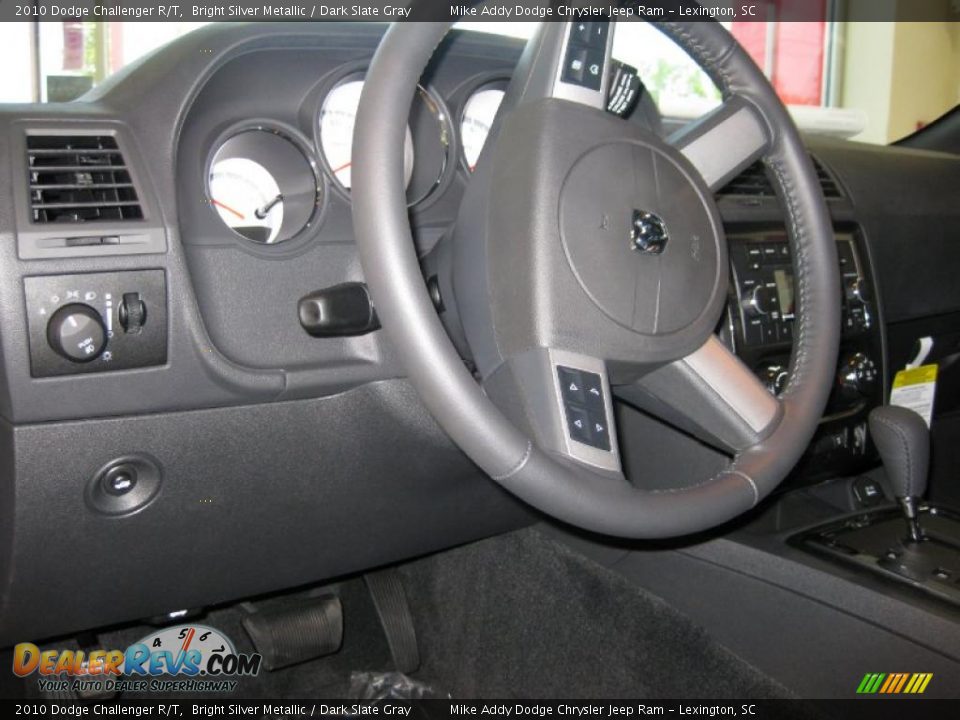 2010 Dodge Challenger R/T Bright Silver Metallic / Dark Slate Gray Photo #23
