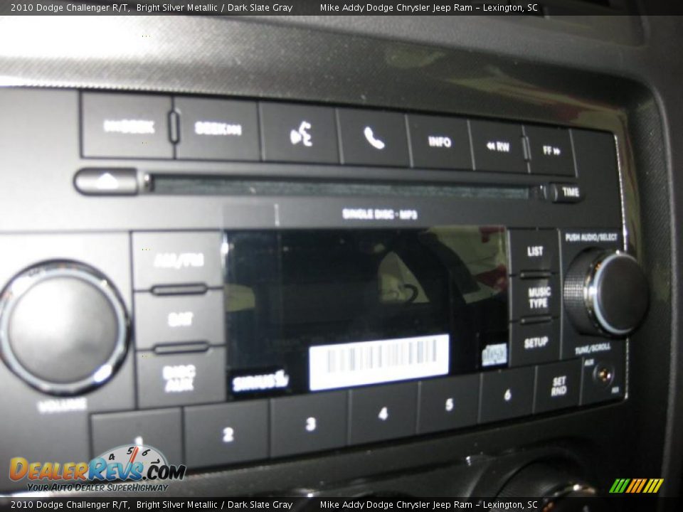 2010 Dodge Challenger R/T Bright Silver Metallic / Dark Slate Gray Photo #27