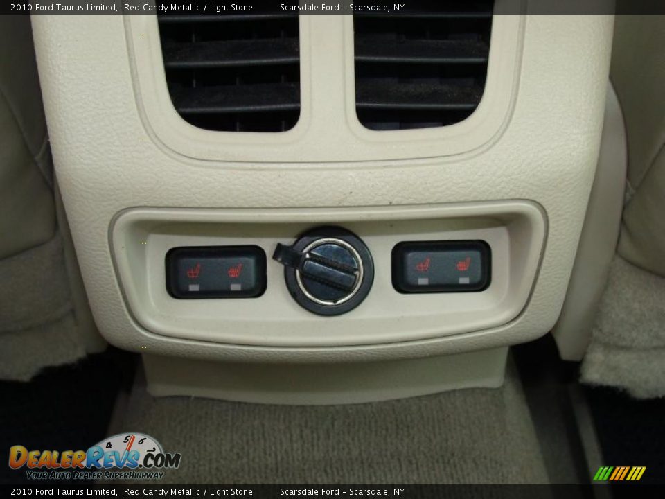 2010 Ford Taurus Limited Red Candy Metallic / Light Stone Photo #20