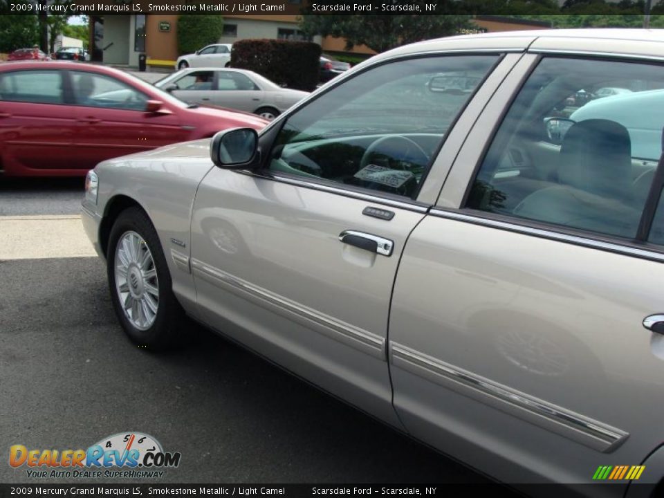 2009 Mercury Grand Marquis LS Smokestone Metallic / Light Camel Photo #6