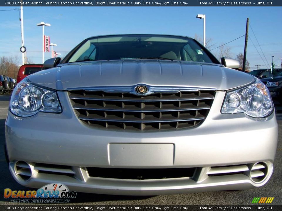 2008 Chrysler Sebring Touring Hardtop Convertible Bright Silver Metallic / Dark Slate Gray/Light Slate Gray Photo #3