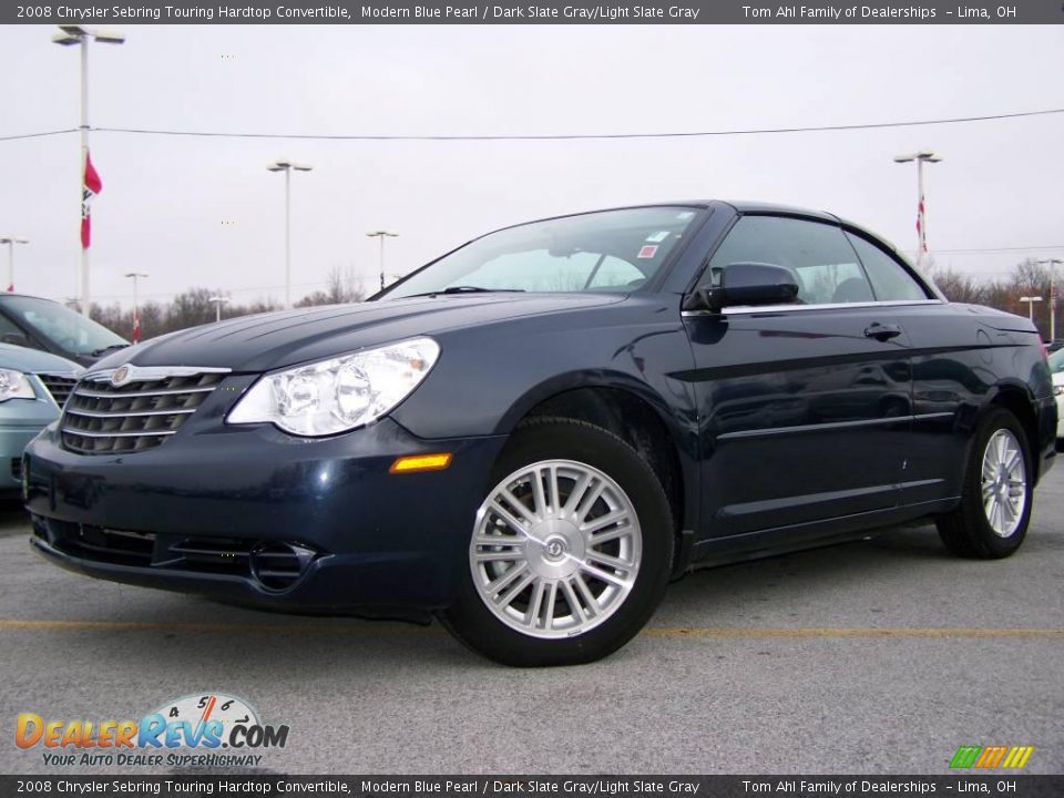 2008 Chrysler Sebring Touring Hardtop Convertible Modern Blue Pearl ...