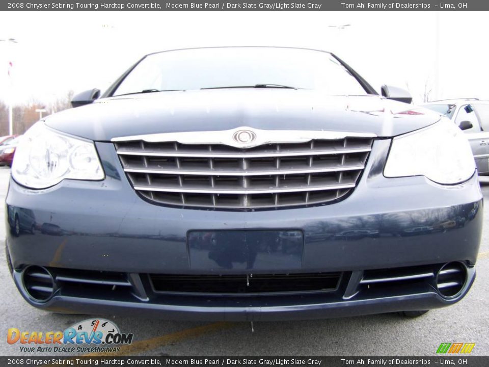 2008 Chrysler Sebring Touring Hardtop Convertible Modern Blue Pearl / Dark Slate Gray/Light Slate Gray Photo #3