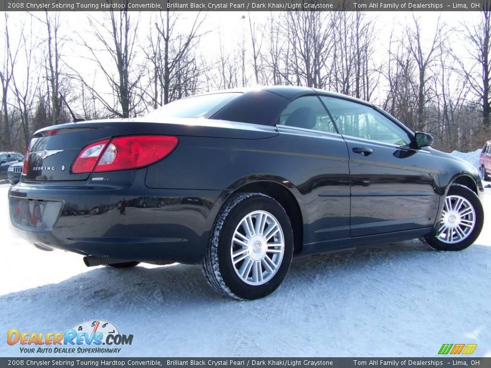 2008 Chrysler Sebring Touring Hardtop Convertible Brilliant Black ...