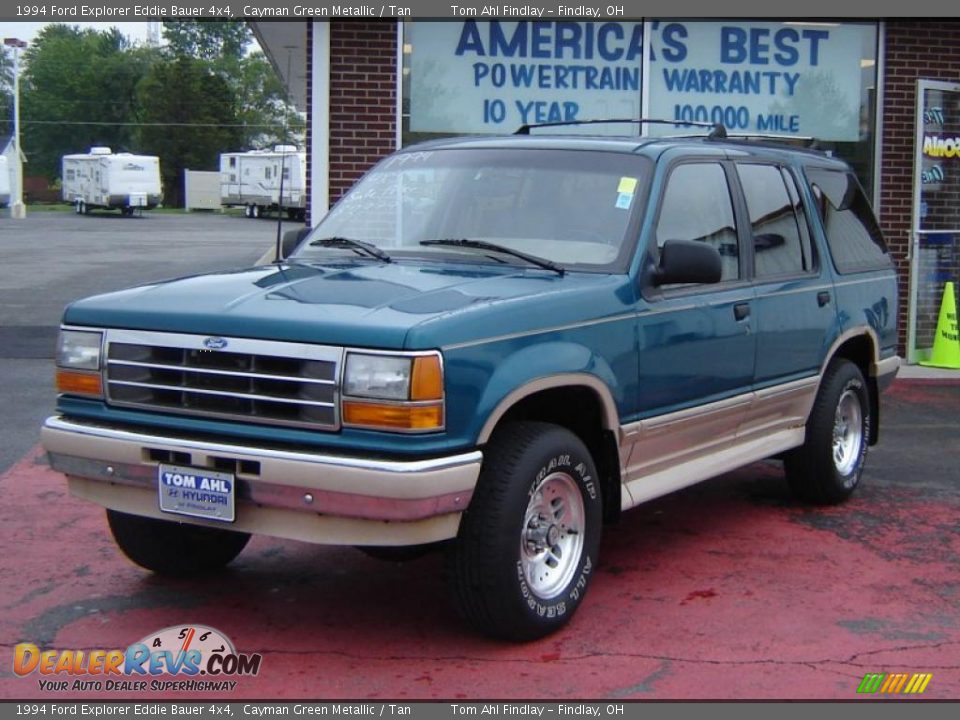 1994 Ford Explorer Eddie Bauer 4x4 Cayman Green Metallic / Tan Photo #1