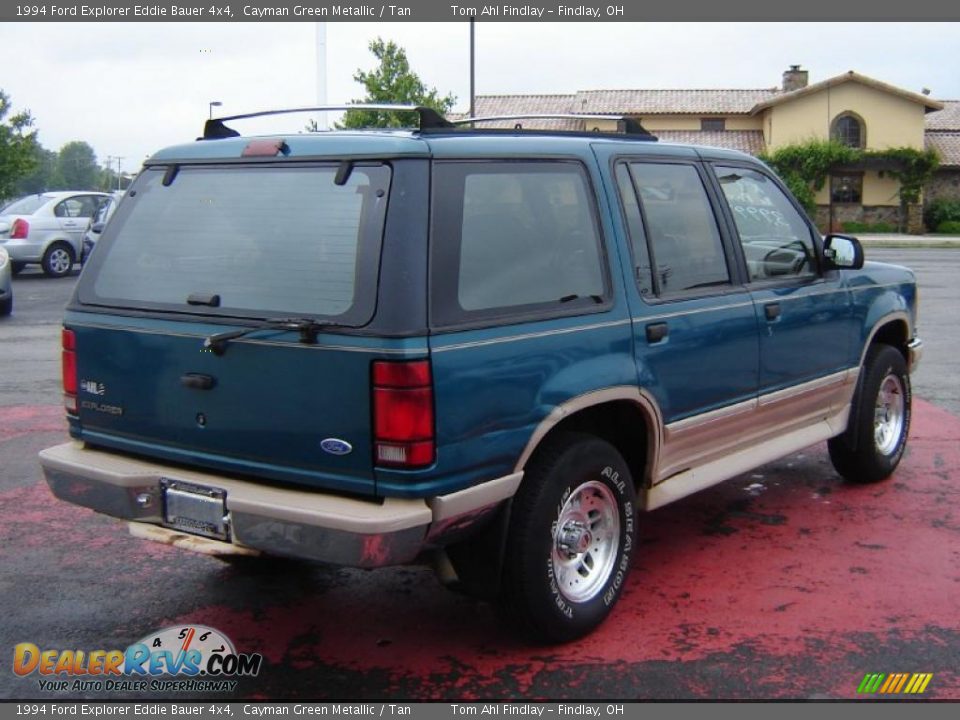 1994 Ford Explorer Eddie Bauer 4x4 Cayman Green Metallic / Tan Photo #5