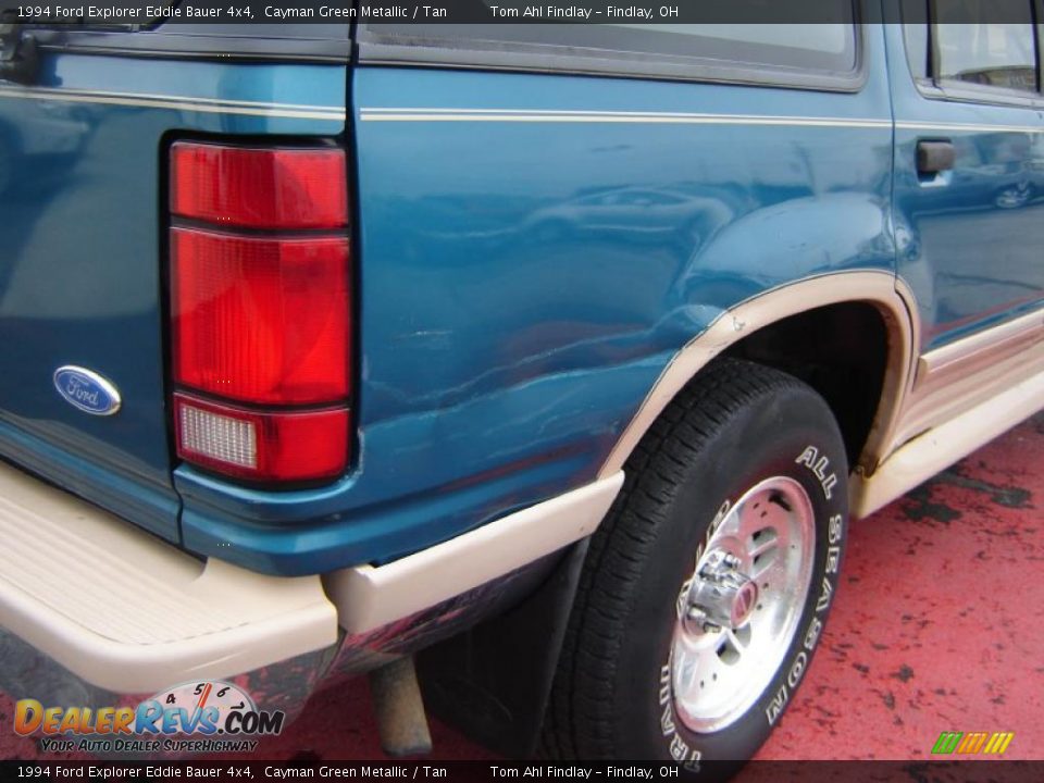 1994 Ford Explorer Eddie Bauer 4x4 Cayman Green Metallic / Tan Photo #6