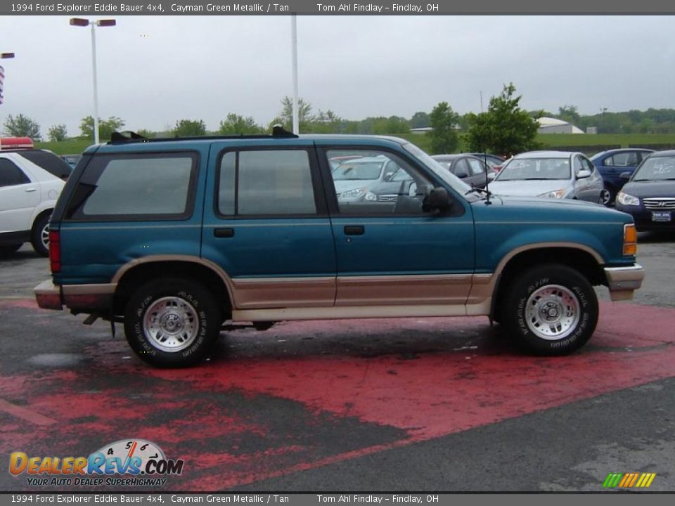 1994 Ford Explorer Eddie Bauer 4x4 Cayman Green Metallic / Tan Photo #7