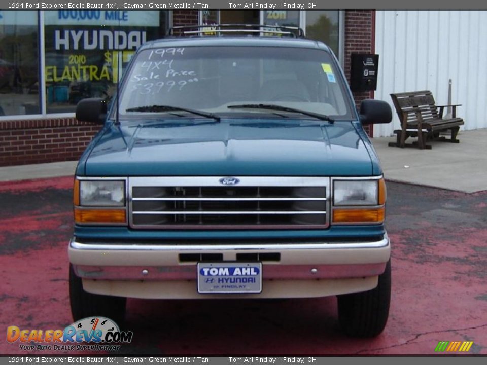 1994 Ford Explorer Eddie Bauer 4x4 Cayman Green Metallic / Tan Photo #9