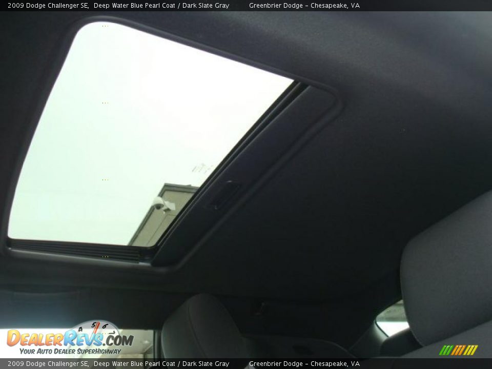 2009 Dodge Challenger SE Deep Water Blue Pearl Coat / Dark Slate Gray Photo #10