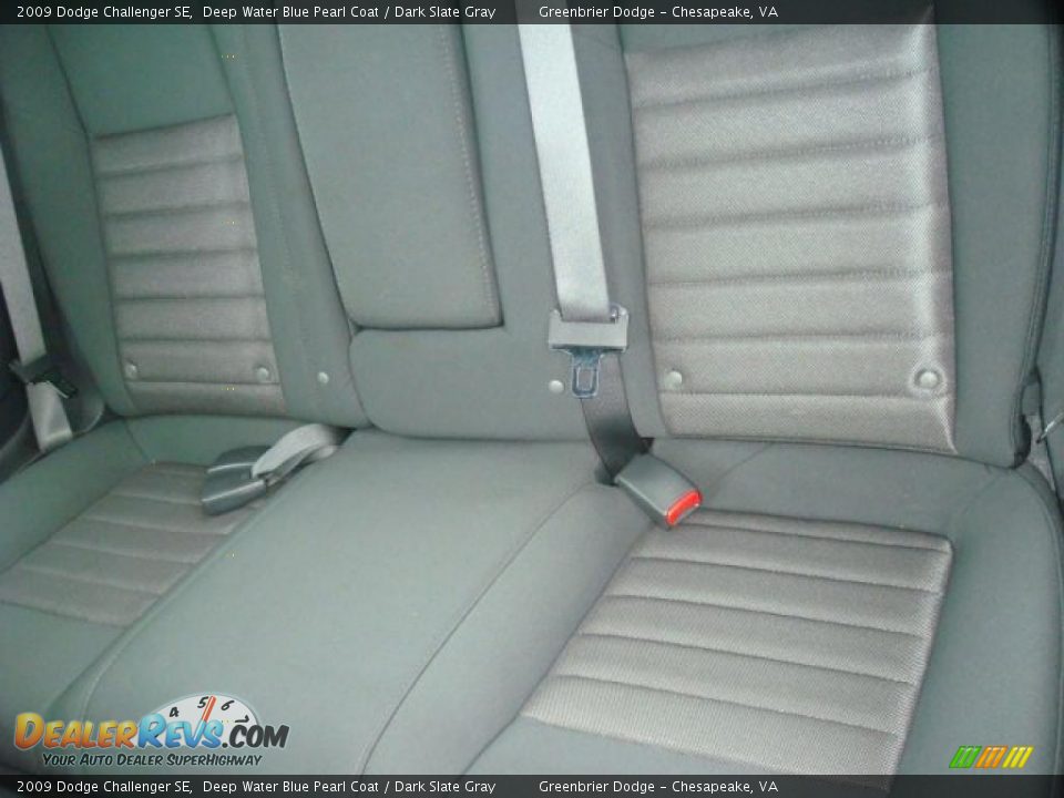 2009 Dodge Challenger SE Deep Water Blue Pearl Coat / Dark Slate Gray Photo #11