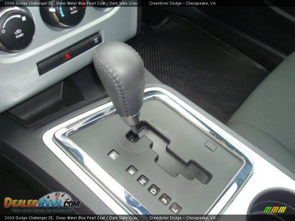 2009 Dodge Challenger SE Deep Water Blue Pearl Coat / Dark Slate Gray Photo #14