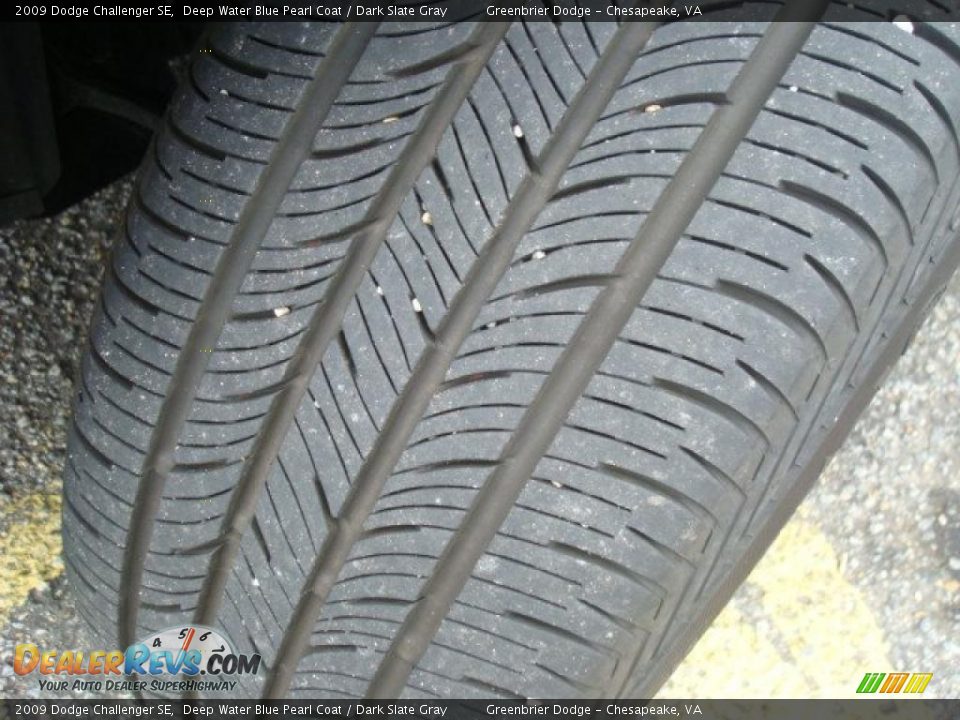 2009 Dodge Challenger SE Deep Water Blue Pearl Coat / Dark Slate Gray Photo #18