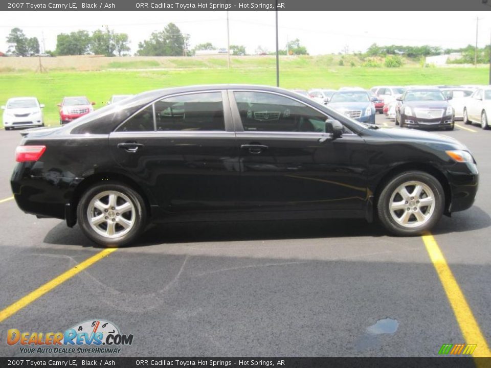 2007 Toyota Camry LE Black / Ash Photo #3