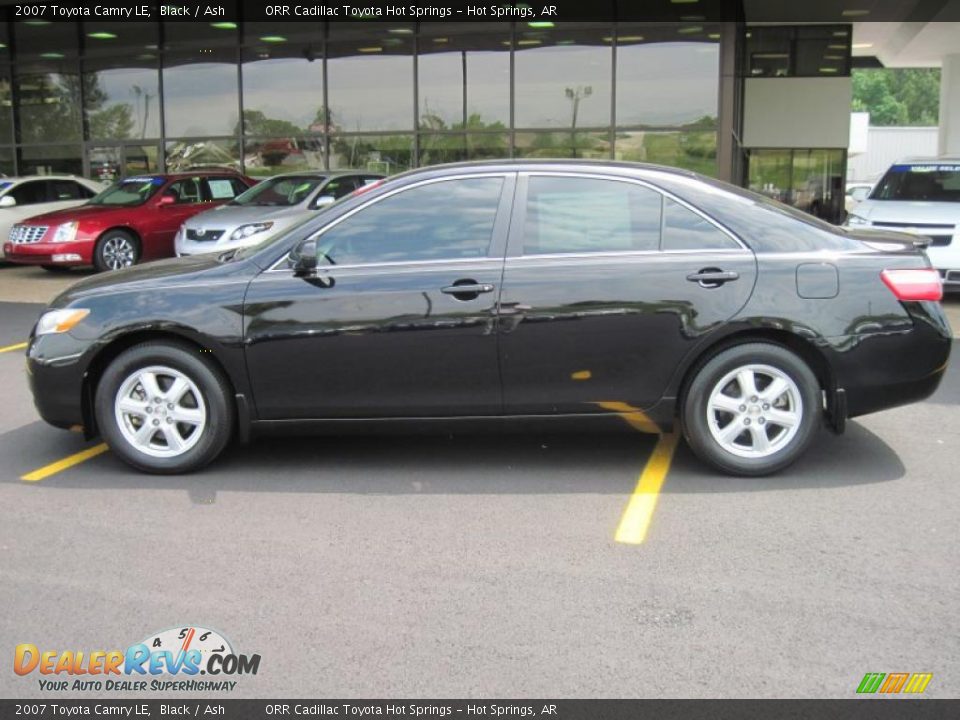 2007 Toyota Camry LE Black / Ash Photo #4