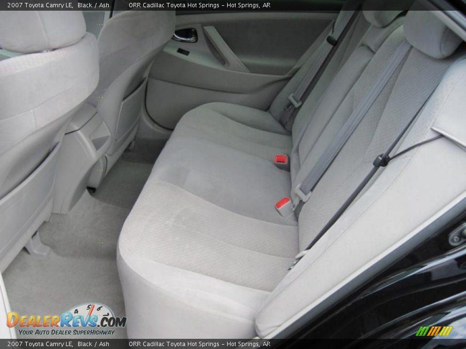 2007 Toyota Camry LE Black / Ash Photo #13